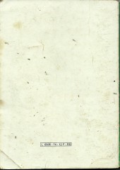 Verso de Rapaces (Impéria) -Rec74- Album relié N°74 (du n°420 au n°423)