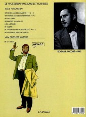 Verso de Blake en Mortimer (Uitgeverij Blake en Mortimer) -3a- Het geheim van de zwaardvis (deel 3)