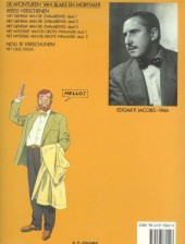 Verso de Blake en Mortimer (Uitgeverij Blake en Mortimer) -5- Het mysterie van de grote piramide (deel 2)