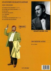 Verso de Blake en Mortimer (Uitgeverij Blake en Mortimer) -5a- Het mysterie van de grote piramide (deel 2)