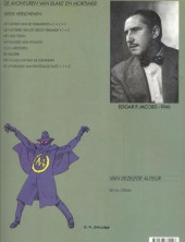 Verso de Blake en Mortimer (Uitgeverij Blake en Mortimer) -6a- Het gele teken