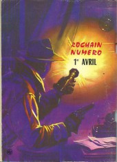Verso de X-13 agent secret (Impéria) -284- Le rève fou d'un homme masqué