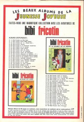 Verso de Les pieds Nickelés (3e série) (1946-1988) -19a71- Les pieds nickelés chercheurs d'or
