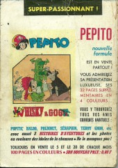 Verso de Jim Taureau (3e Série - SAGE) (1958) -87- Krishna l'illuminé