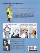 Verso de Blake and Mortimer (The Adventures of) -1122- Professor Satô's Three Formulae - part 1