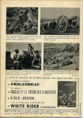 Verso de Héroïc (1e série - Sage) -130- Tex Ritter. Fausse piste