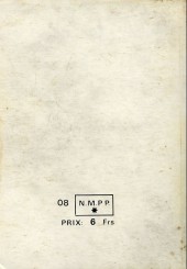 Verso de Ombrax (Lug) -Rec35- Album N°35 (du n°137 au n°140)
