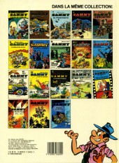 Verso de Sammy -14a1985- Les gorilles marquent un but