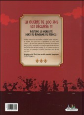 Verso de La guerre de 100 ans - 1337-1453