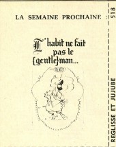 Verso de Réglisse et Jujube -MR1708- Gangsters à la gomme