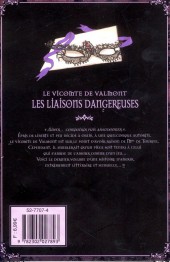 Verso de Le vicomte de Valmont - Les liaisons dangeureuses -2- Tome II