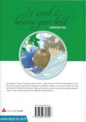 Verso de I Want To Become Your Bird