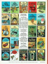 Verso de Tintin (Historique) -20C6 zéro- Tintin au Tibet