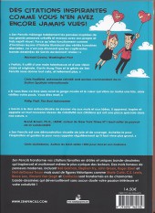 Verso de Zen Pencils - Citations dessinées de personnnes inspirantes