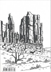 Verso de (AUT) Loustal - Go west