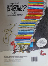 Verso de Spirou et Fantasio -13b1983- Le voyageur du mésozoïque