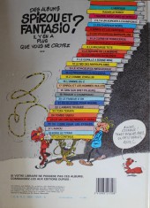 Verso de Spirou et Fantasio -14b1983- Le prisonnier du Bouddha