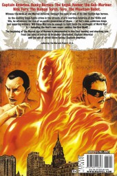 Verso de The marvels Project (2009) -INT- Birth of the Super Heroes