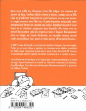 Verso de Les chroniques d'une fille indigne -2- Affreusement heureuse