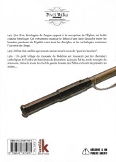 Verso de Dívčí Válka - La guerre des pucelles -1- Tome 1