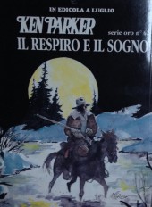 Verso de Ken Parker (SerieOro) -61- Dove muoiono i titani - Un alito di Ghiaccio