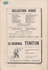 Verso de (Recueil) Tintin (Album du journal - Édition belge) -99- Album n° 99