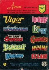 Verso de Warlord (1re série - Arédit - Courage Exploit puis Héroic) -4- Les fusées explosives