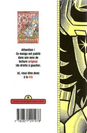 Verso de Les chevaliers du Zodiaque (Kana) -16a2000- Le Chasseur de cœurs