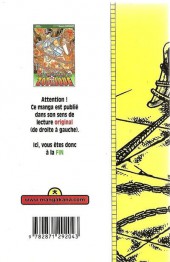 Verso de Les chevaliers du Zodiaque (Kana) -23a2000- L'Autre Monde, la porte du désespoir