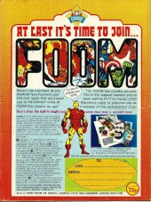 Verso de The super-Heroes (1975) -2- The origin of the Silver Silver!