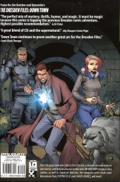 Verso de Jim Butcher's The Dresden Files : Down Town (2015) - Down Town