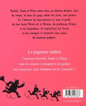 Verso de Les pétules -3- Le pigment indien