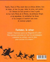 Verso de Les pétules -5- Fantomor, le retour