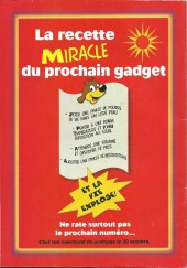 Verso de Pif Gadget (Nouvelle série) -27- Pif et Hercule; pour une poignée de coquilles
