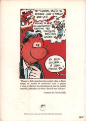 Verso de (AUT) Margerin -1994- Tranches de Savoir-vivre - Une anthologie