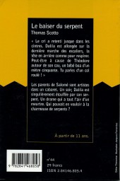 Verso de (AUT) Ferrandez -44- Le baiser du serpent