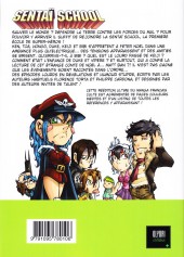Verso de Sentaï School - L'École des héros -5a2016- Tome 5