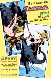 Verso de Tarzan - Le Seigneur de la Jungle (4e Série - Sagédition) (Nouvelle Série) -4- Tarzan et les monstres invincibles