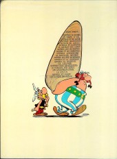 Verso de Astérix -14b1975- Astérix en Hispanie