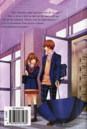 Verso de Is This Feeling Love? -2- Tome 2