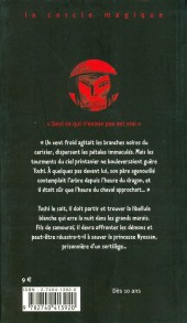 Verso de (AUT) Baudoin, Edmond -2002- Les larmes de la libellule