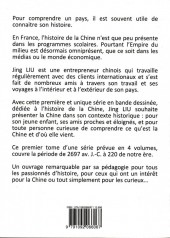 Verso de Histoire de la Chine en BD (Comprendre la Chine, puis) -1- Tome 1