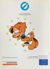 Verso de Boule et Bill -03- (Publicitaires) -Entre 4a- L'Entreprise de Boule et Bill en Europe