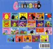 Verso de Barbapapa (La Petite Bibliothèque de) -23- Le terrain de jeux