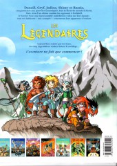 Verso de Les légendaires -1a2007- La pierre de Jovénia