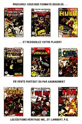 Verso de Conan le barbare (Éditions Héritage) -6162- Quand les géants foulent la terre!