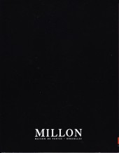 Verso de (Catalogues) Ventes aux enchères - Millon -2015/12/05- Millon - 100 chefs-d'œuvre de la BD - Dimanche 6 décembre 2015 - Duplex Paris-Bruxelles #10
