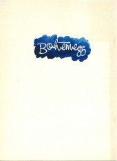Verso de La bohême - La Bohême