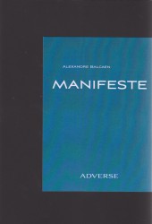 Verso de (DOC) Études et essais divers - Manifeste