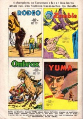 Verso de Blek (Les albums du Grand) -149- Numéro 149